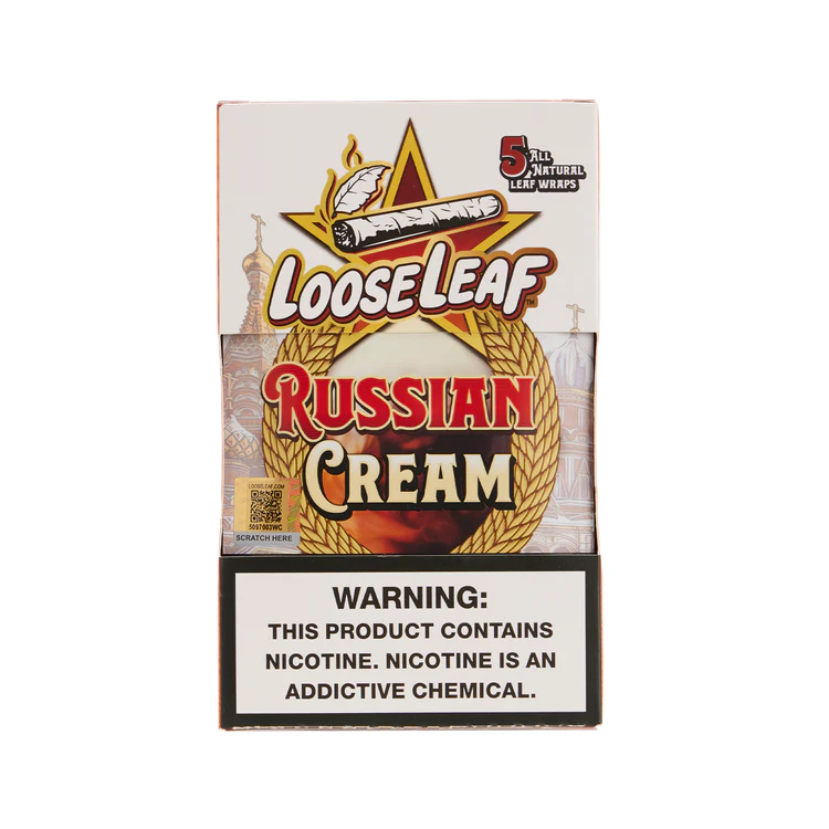 RUSSIAN CREAM LOOSELEAF 5-PACK WRAPS